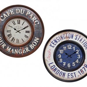 METAL WALL CLOCKS VINTAGE UNIQUE DESIGN