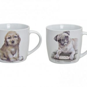 CERAMIC MUGS PUPPY DESIGN