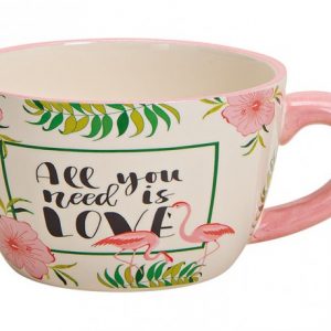 CERAMIC POT DESIGN VINTAGE HAND PAINTED