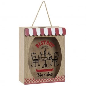 WALL HANGER VINTAGE DESIGN WINE CORK HOLDER