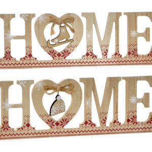 LOVE & HOME WOOD DESIGN SIGN