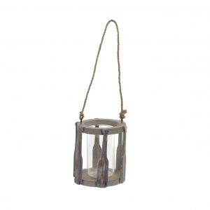 VINTAGE CANDLE HOLDER WOOD CLASS