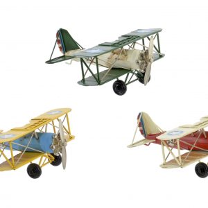 METAL VINTAGE DECORATIVE AIRCRAFT