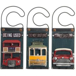 VINTAGE WALL & DOOR HANGER DESIGN WOOD & METAL