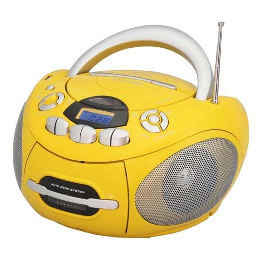 PORTABLE Radio CASSETTE USB CD MP3 AUX HEADPHONE JACK