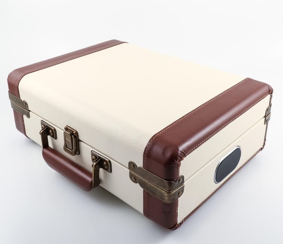 VINTAGE portable record player with Bluetooth and USB, - Image 2