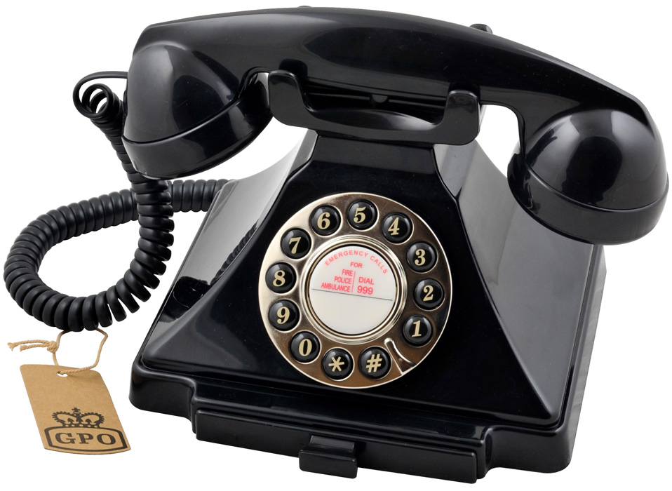 The RETRO PHONE Carrington Landline Phones / Corded Phones is a suave but contemporary, classic design.