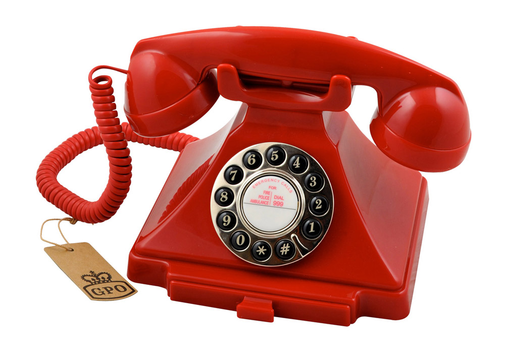 RETRO PHONE THE Carrington Landline Phones / Corded Phones is a suave but contemporary, classic design