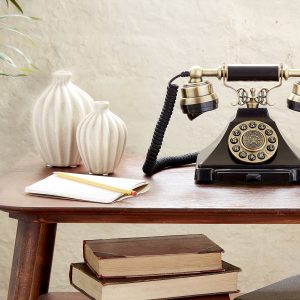 The Duke vintage phone , an early 20th-century 50 s telephone design,