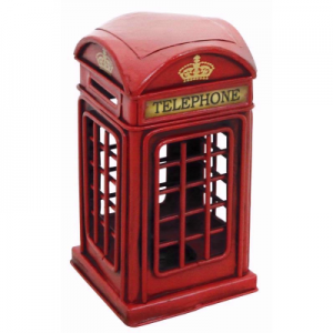 Vintage METAL  TELEPHONE BOX   ,