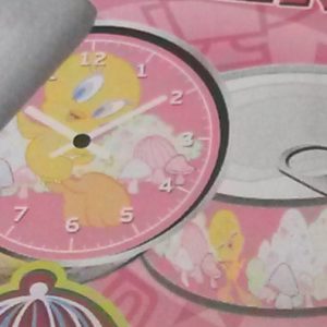 TWEETY CAN DESK OR WALL CLOCK