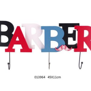 BARBER 3 HOOKS WALL HANGER XL