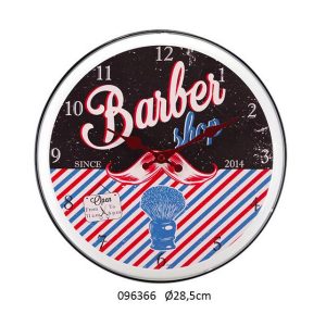 BARBER METAL WALL CLOCK DESIGN