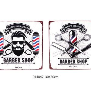 BARBER METAL SIGNS 2 MOD DESIGNS
