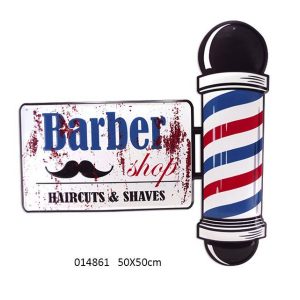 BARBER METAL SIGNS DESIGN
