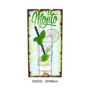 WALL SIGN DESIGN CUBAN MOJITO 24 X 48