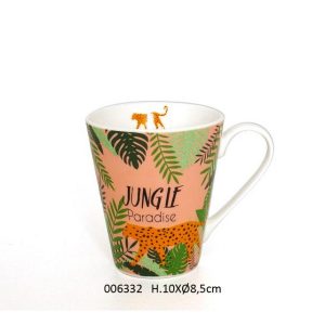 MUG JUNGLE PARADISE CERAMIC DESIGN