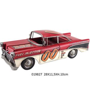 METAL VINTAGE DESIGN COLLECTIONS AMERICAN  RACING CAR  MODEL