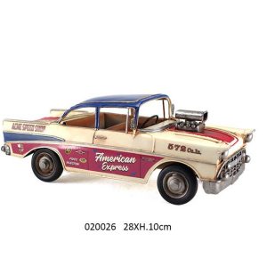 METAL VINTAGE DESIGN AMERICAN RACING CAR COLLECTION