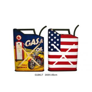 METAL AMERICAN VINTAGE GAS & OIL  TANKS DESIGN