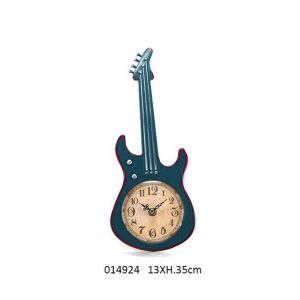 VINTAGE METAL CLOCK GUITAR DESIGN