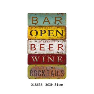 WALL DECO BAR PANELS 30 X H.51 CM