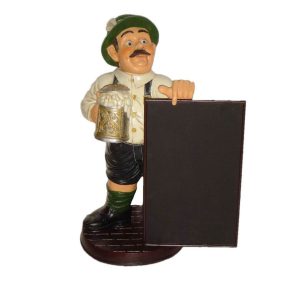 Large Resin  bar bistro & restaurant figure menu OUT OF STOCK