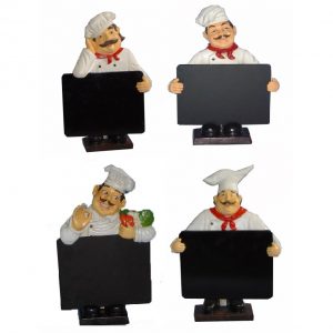 Resin  HOME  bar bistro & restaurant figures menu. 3 mods