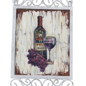 VINTAGE METAL DECO WALL FRAMES 2 MOD