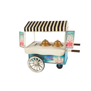 vintage ice cream wagon