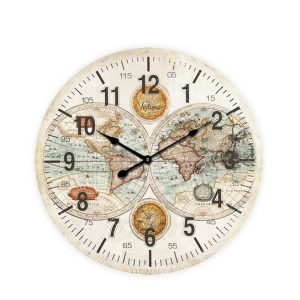 VINTAGE WOOD WALL CLOCK