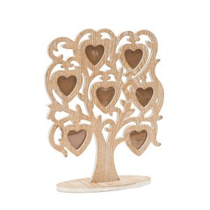 VINTAGE  WOOD FRAME DESIGN TREE