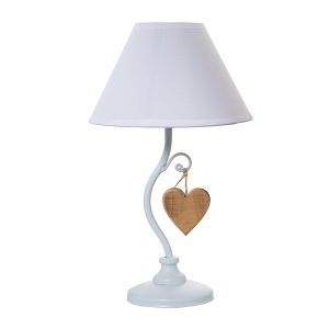 METAL LAMPSHADE DESIGN WITH HEART