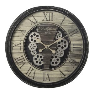 WALL CLOCK DESIGN/ WITH MACHANICAL MOVEMENT