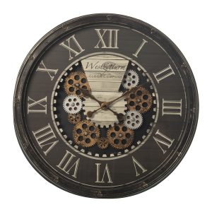 WALL CLOCK DESIGN/ WITH MACHANICAL MOVEMENT