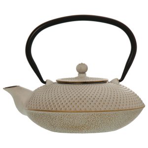 teflon and ceramic vintage kettle with stainless steel filter