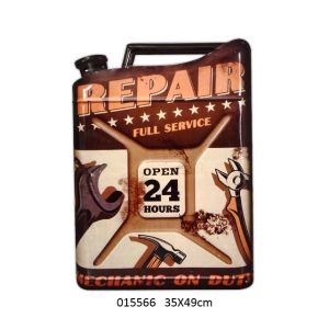 VINTAGE METAL JERRYCAN WALL HANGER DESIGN 2 MODELS