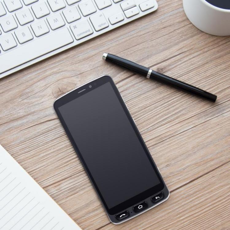 SENIOR SMARTPHONE WITH 5.5 "TOUCH DISPLAY LARGE ICONS, SOS KEY, TORCH, CAMERA, BLUETOOTH, WHATSAPP AND FACEBOOK - Image 3