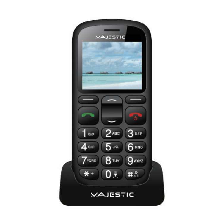 SENIORPHONE 2.2 "COLOR DISPLAY SOS CAMERA BIG KEYS CHARGING BASE ALARM - Image 2