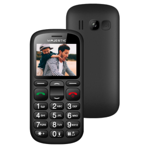 SENIORPHONE 2.2 "COLOR DISPLAY SOS CAMERA BIG KEYS CHARGING BASE ALARM