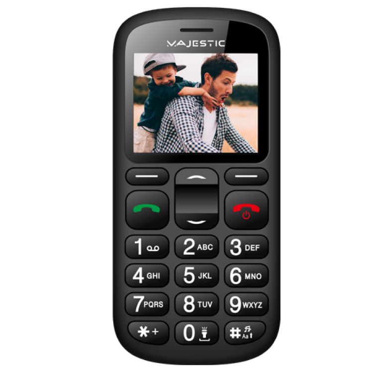 SENIORPHONE 2.2 "COLOR DISPLAY SOS CAMERA BIG KEYS CHARGING BASE ALARM - Image 3