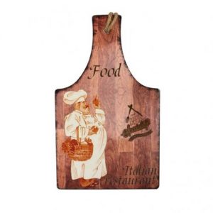 Vintage ceramic hanging decoration hand painted