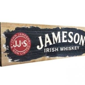 Jameson Aged Wooden Sign 30cm x10cm