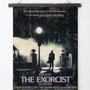 Exorcist 45cm x 65cm Antique Style Hanging Canvas