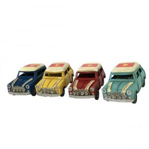 Vintage metal mini minor cars mod 4
