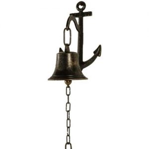 VINTAGE BRASS BELL MARINE DESIGN