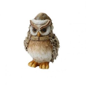 RESIN ART FIGURE OWL HAND FINISHING PRODUCTS