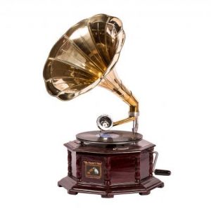 VINTAGE PERFECT REPLICA GRAMOPHONE