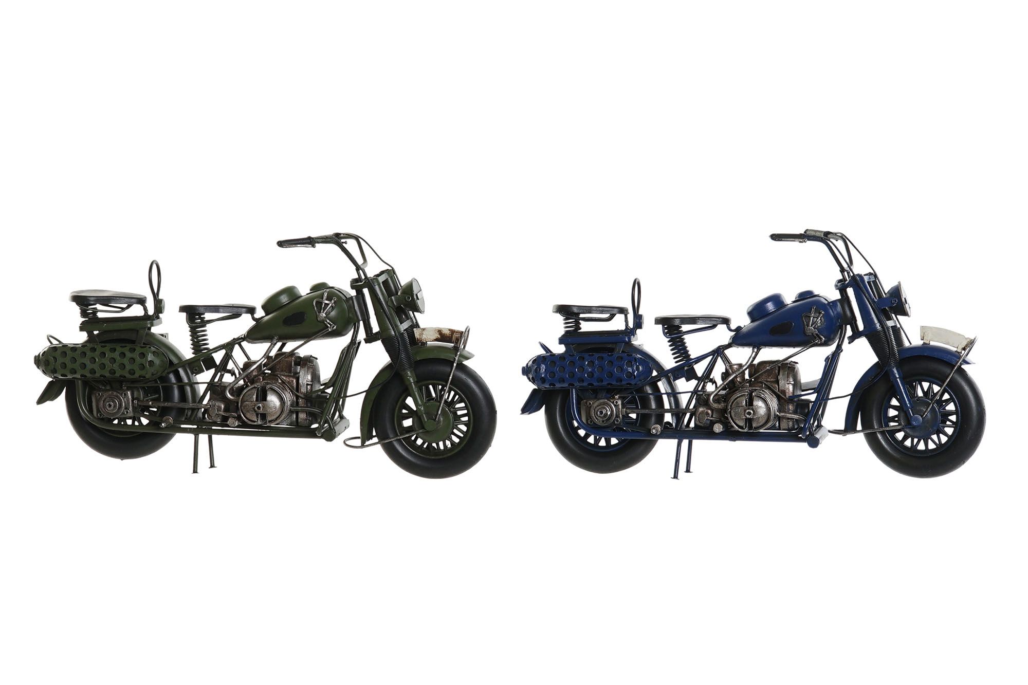 Vintage metal motorcycle design