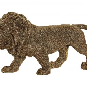 Figure Lion gold design
